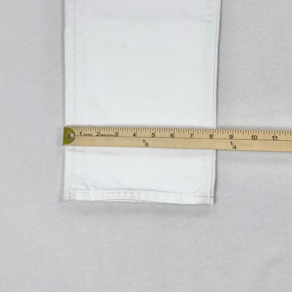 J Crew Men's Classic Fit Straight Leg Jean 31 x 30 White - Picture 16 of 16